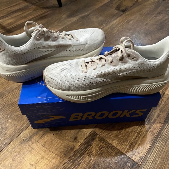 Brooks Ghost 17 Running Shoes Grey/Chateau Grey/Portabella - Picture 7 of 7